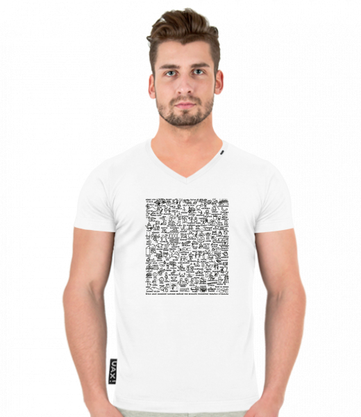 T-SHIRTS SLIM FIT V NECK