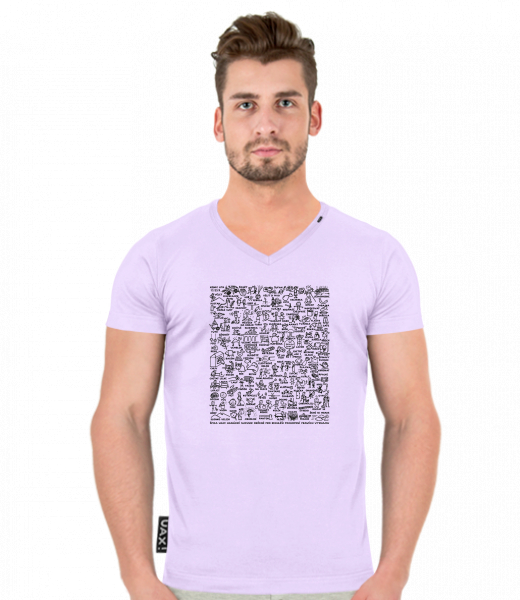 T-SHIRTS SLIM FIT V NECK