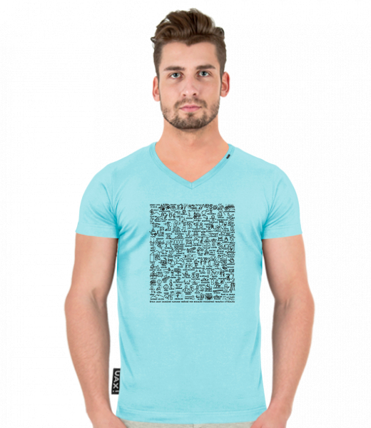 T-SHIRTS SLIM FIT V NECK