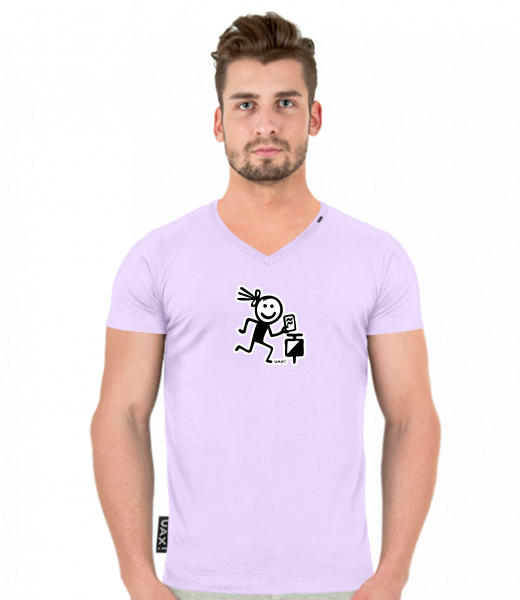 T-SHIRTS SLIM FIT V NECK