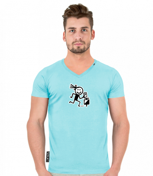 T-SHIRTS SLIM FIT V NECK