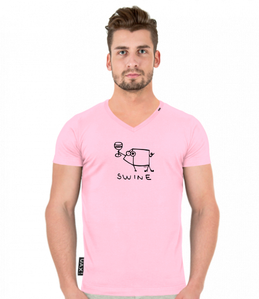 T-SHIRTS SLIM FIT V NECK