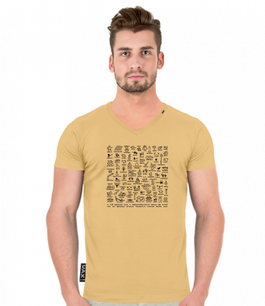 T-SHIRTS SLIM FIT V NECK