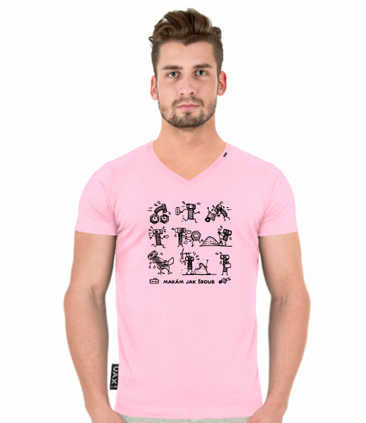 T-SHIRTS SLIM FIT V NECK