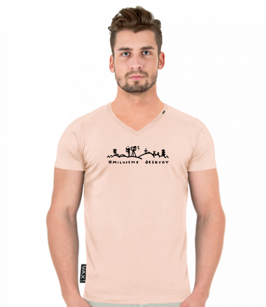 T-SHIRTS SLIM FIT V NECK