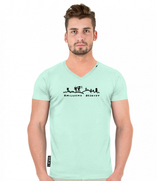 T-SHIRTS SLIM FIT V NECK