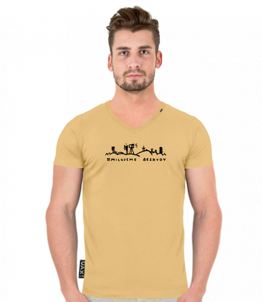 T-SHIRTS SLIM FIT V NECK