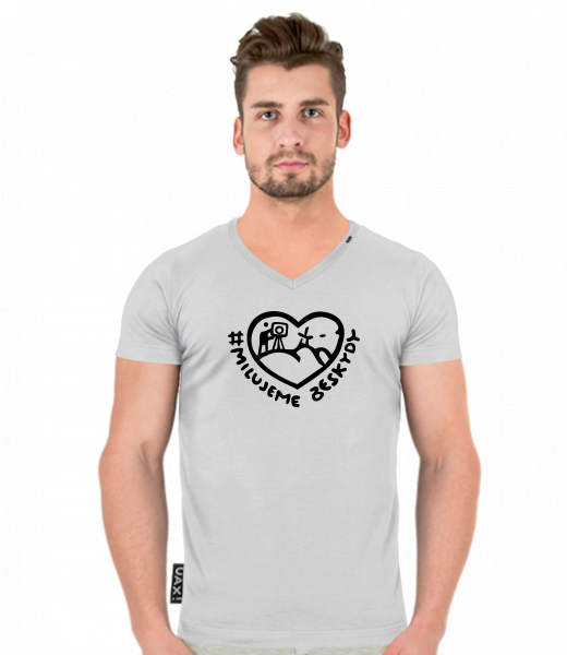 T-SHIRTS SLIM FIT V NECK