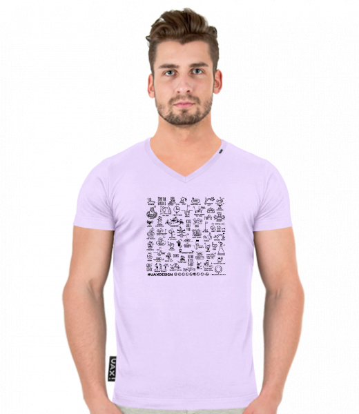 T-SHIRTS SLIM FIT V NECK