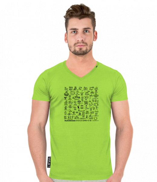 T-SHIRTS SLIM FIT V NECK