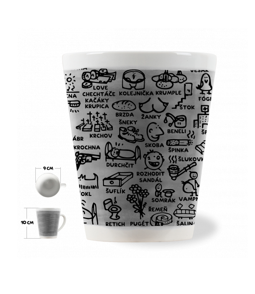 LATTE CUP 0.25L DIALECT