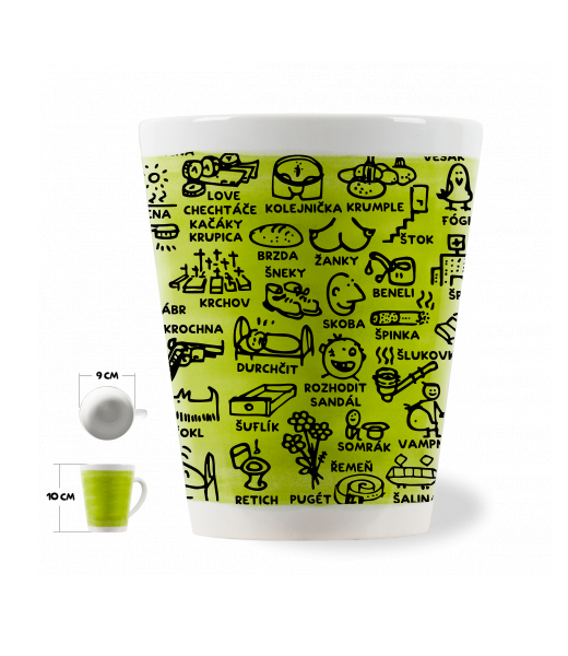 LATTE CUP 0.25L DIALECT