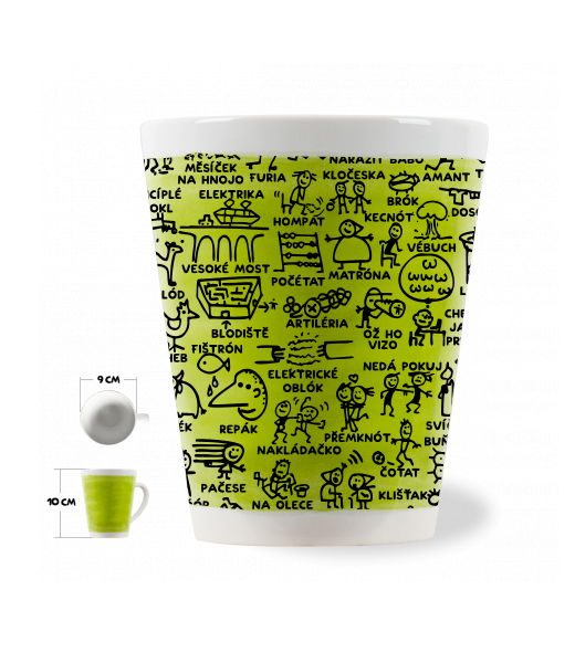 LATTE CUP 0.25L DIALECT