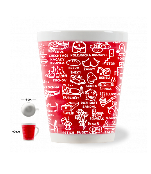 LATTE CUP 0.25L DIALECT