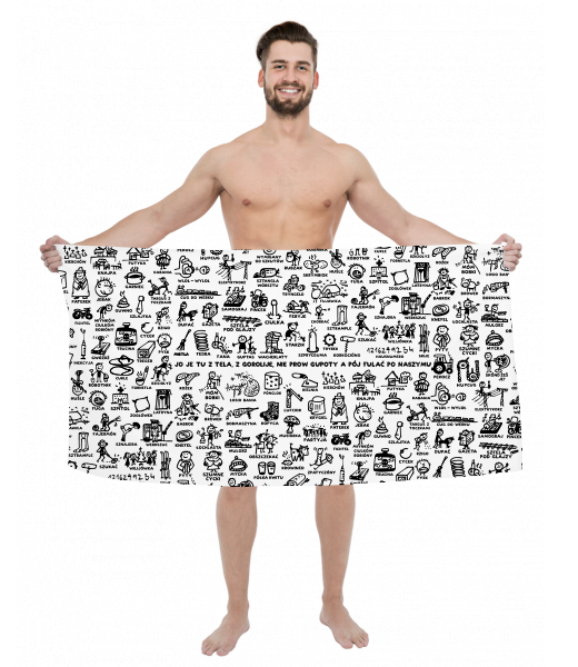 PRINTED BIG TOWELS DIALECTS