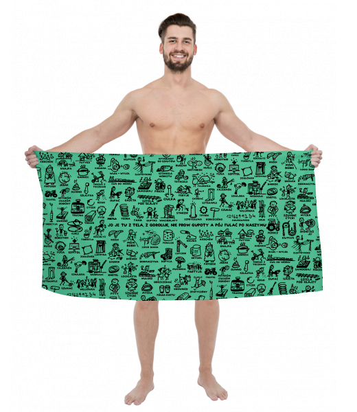 PRINTED BIG TOWELS DIALECTS