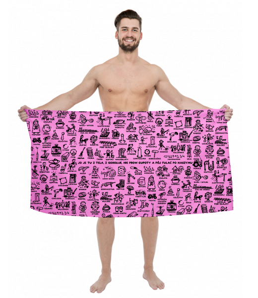 PRINTED BIG TOWELS DIALECTS