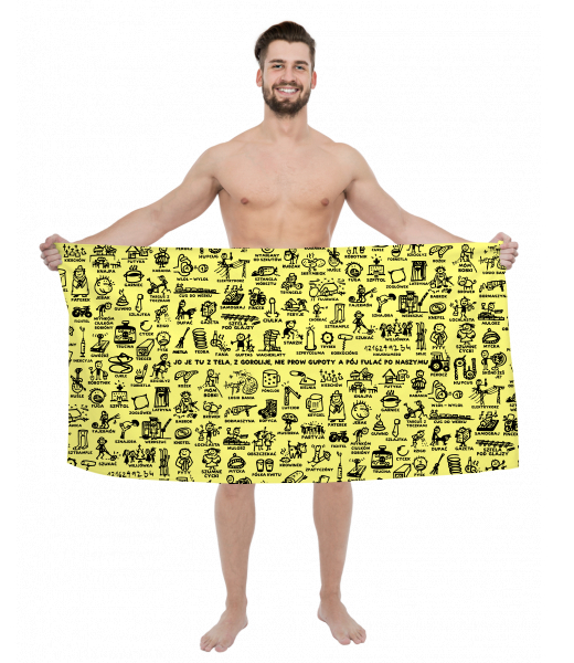 PRINTED BIG TOWELS DIALECTS