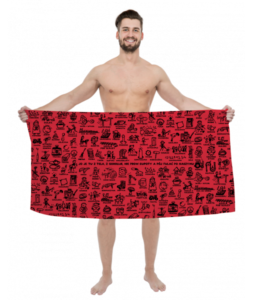 PRINTED BIG TOWELS DIALECTS