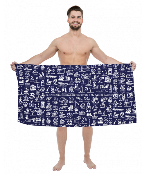 PRINTED BIG TOWELS DIALECTS