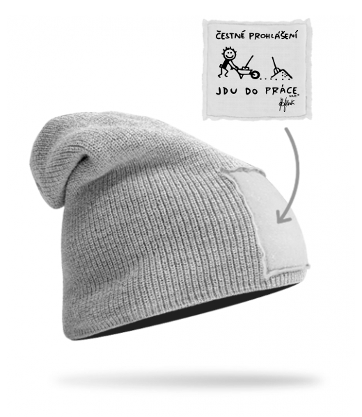 PLETENÁ ČEPICE BEANIE