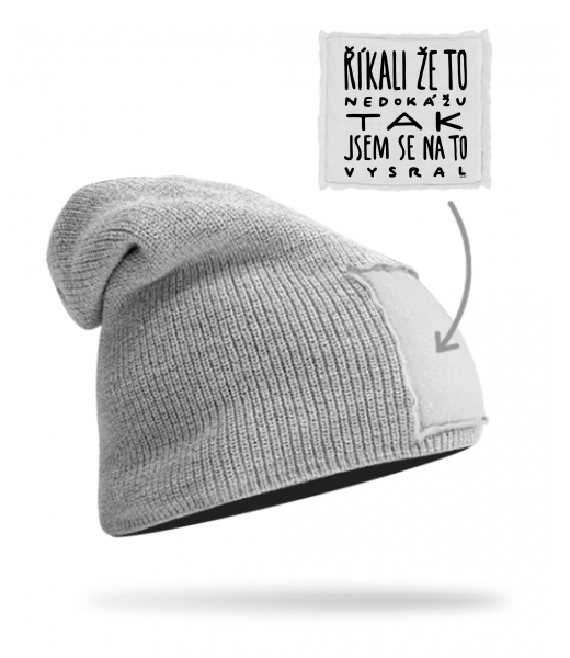 PLETENÁ ČEPICE BEANIE