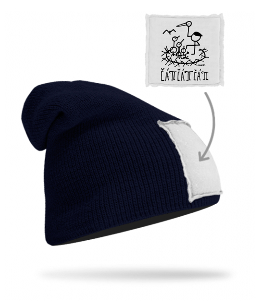 PLETENÁ ČEPICE BEANIE