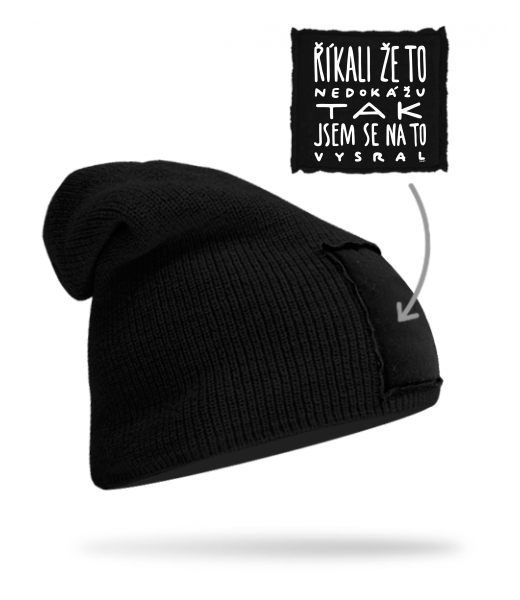 PLETENÁ ČEPICE BEANIE