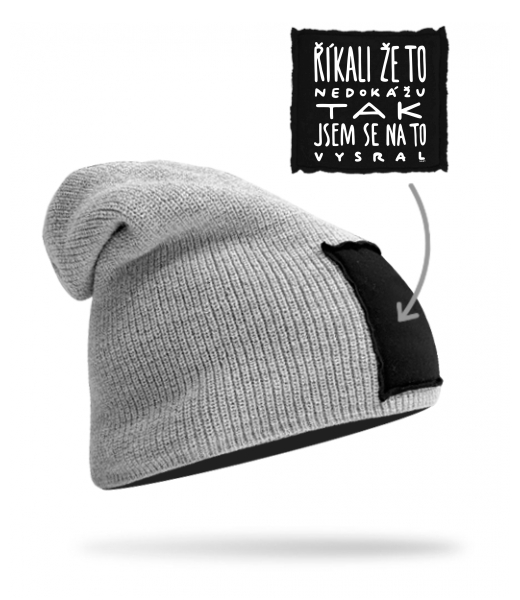 PLETENÁ ČEPICE BEANIE